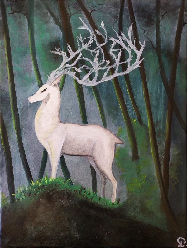 Cerf blanc