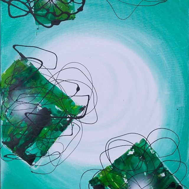 Carrés verts