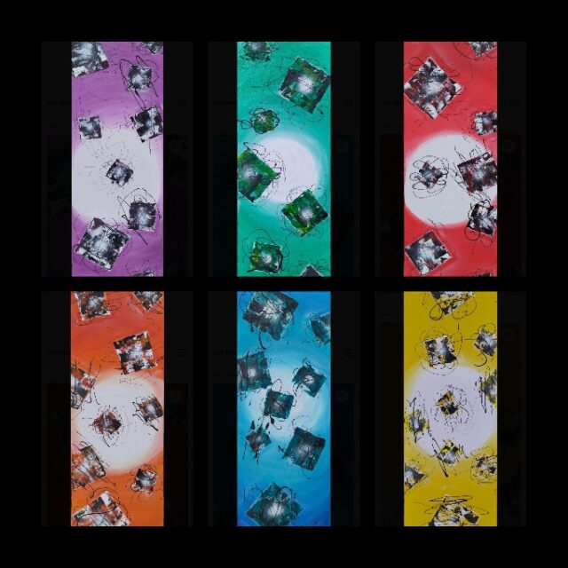 Les carrés de couleurs