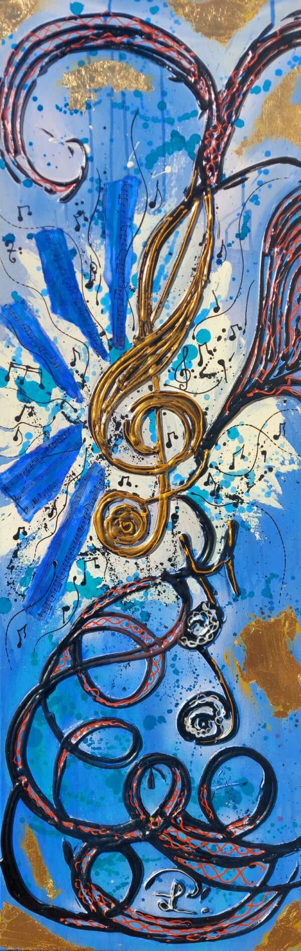 Vibration bleu